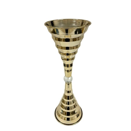Sfesnic decorativ auriu, 69x23 cm
